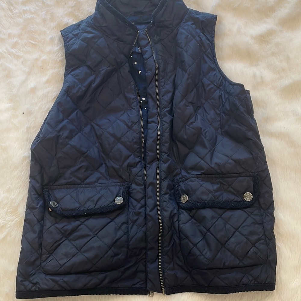 Gap kids navy blue vest
